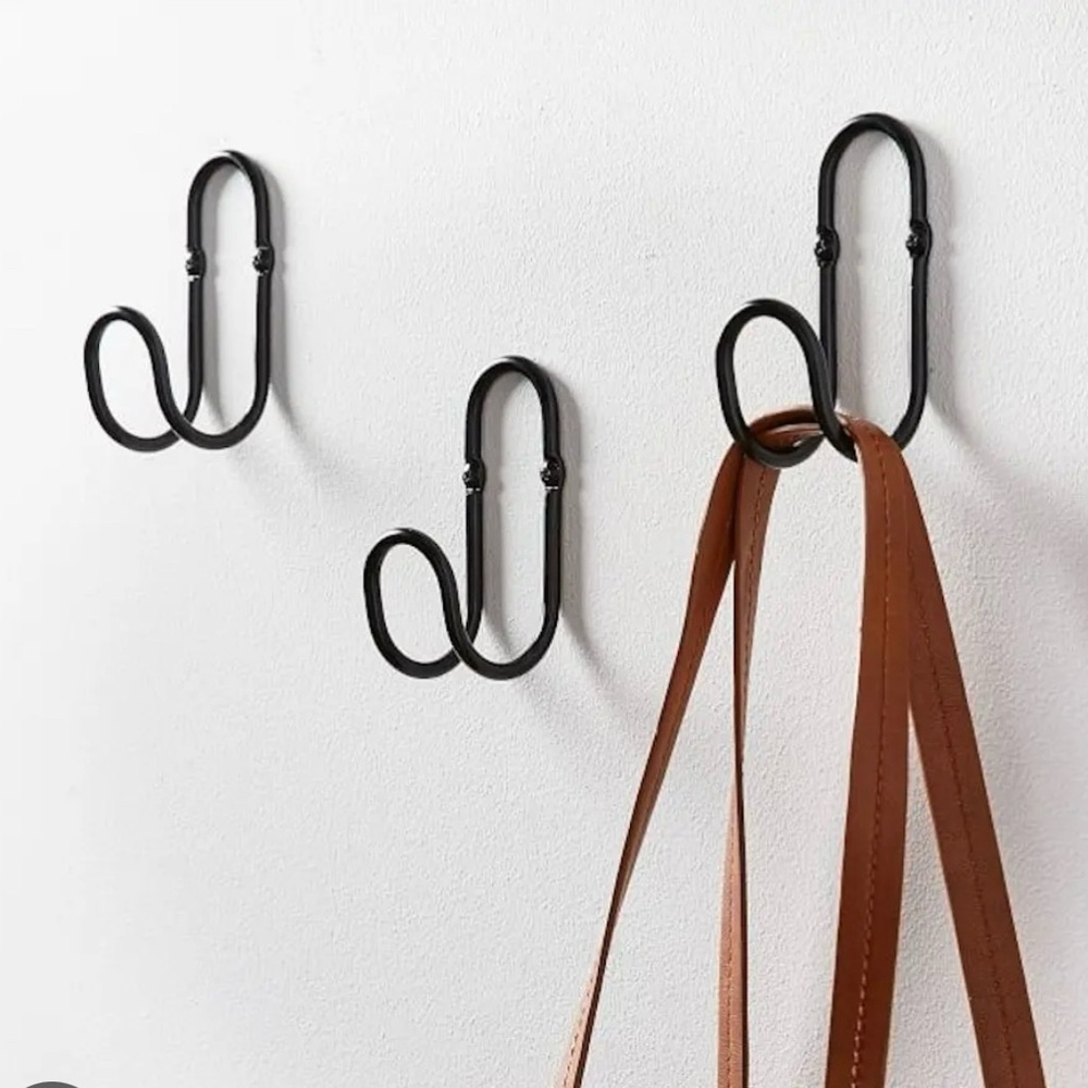 West Elm Loop Metal Wall Hooks Set